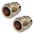 A-ADP-506-22-X2-AB - 22mm Compression Radiator Valve Adaptors - Antique Brass (Pair) A-ADP-506-22-X2-AB - 22mm Compression Radiator Valve Adaptors - Antique Brass (Pair)